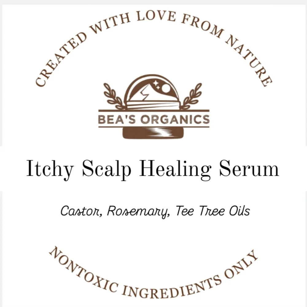 Itchy Scalp Healing Serum, dandruff, dry skin, hair loss